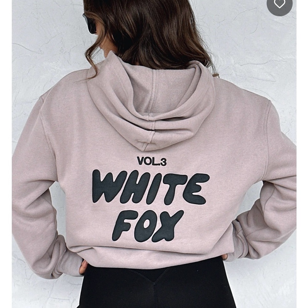 White Fox Hoodie in Cinnamon